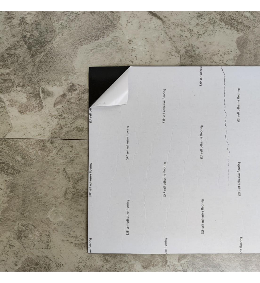 Плитка вінілова самоклеюча 600x300x1,5 мм Мармур онікс (СВП-100-глянець) - фото 3