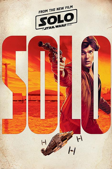 Постер плакат Хан Соло Звёздные Войны/Solo A Star Wars Story Solo Teaser 61x91,5 см