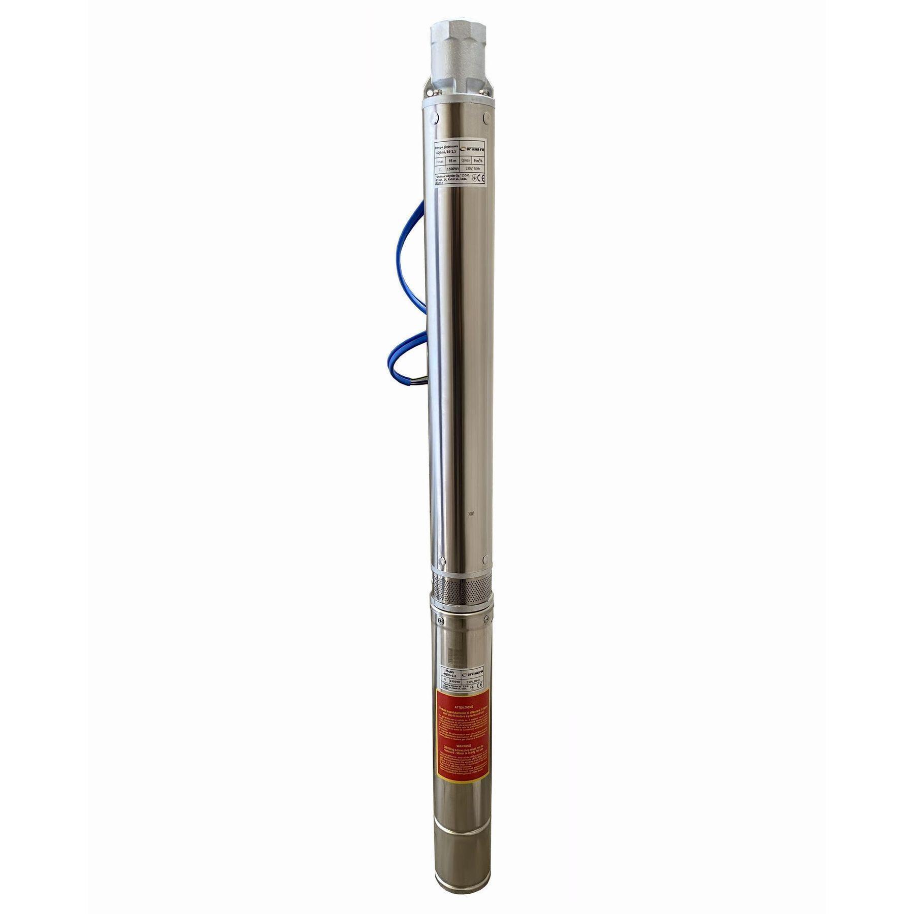 Скважинный насос Optima PM 4QJm6/16 с кабелем 1,5 м (17632)