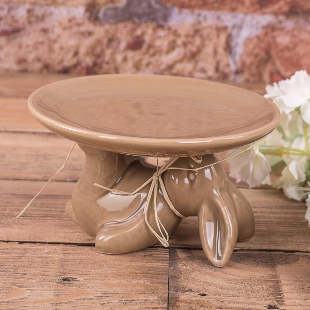 Подставка под кулич зайчик Зеленый (4963-5)