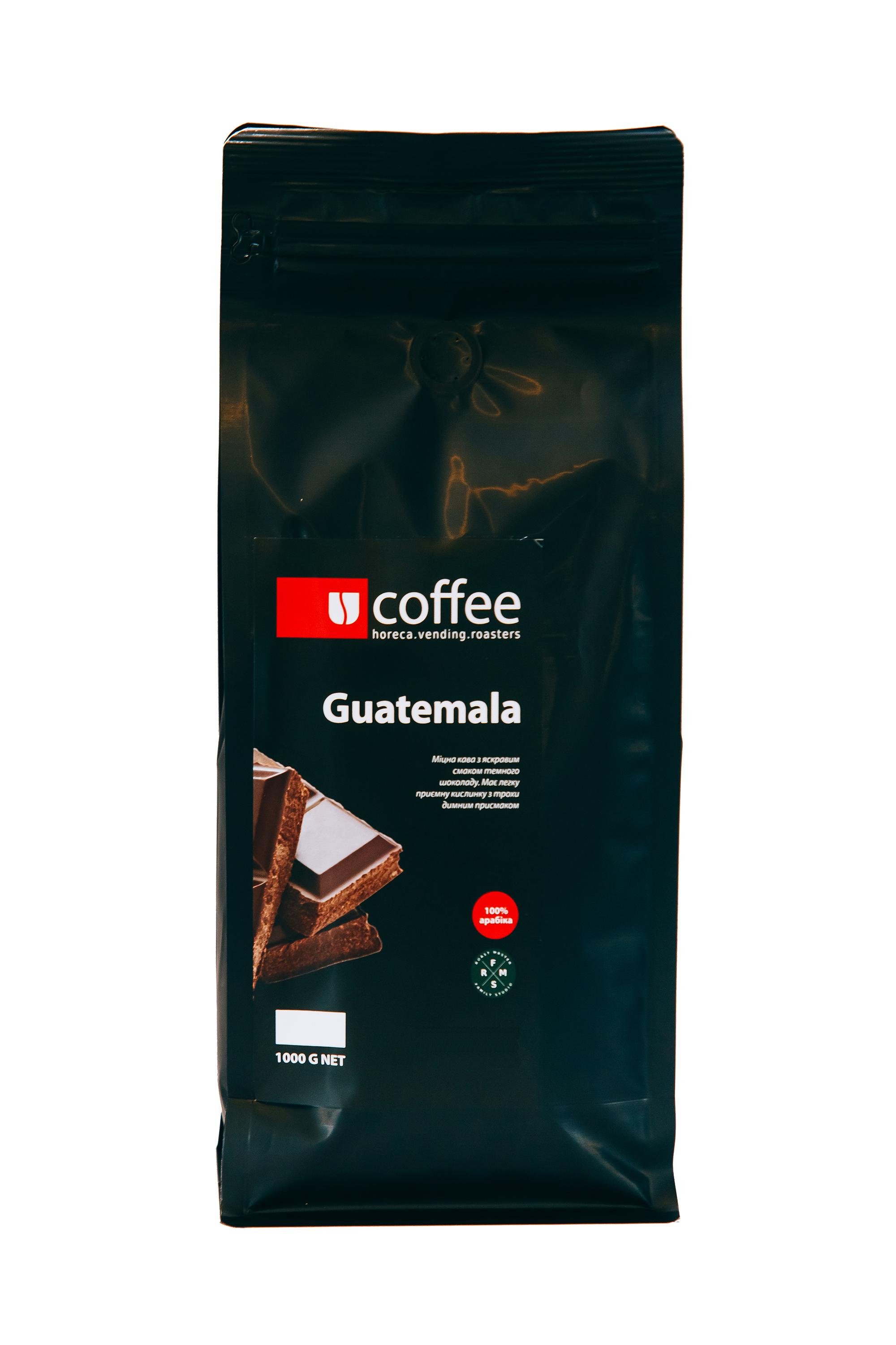 Кофе в зернах Guatemala 100% Arabica Ucoffee 100 г