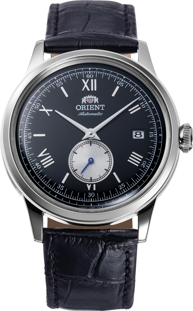 Наручний годинник чоловічий Orient Bambino Version 2 Small Seconds RA-AP0101B30B з сталевим корпусом WR 30 м Чорний (3124584456) Наручний годинник чоловічий Orient Bambino Version 2 Small Seconds RA-AP0101B30B з сталевим корпусом WR 30 м Чорний (3124584456)