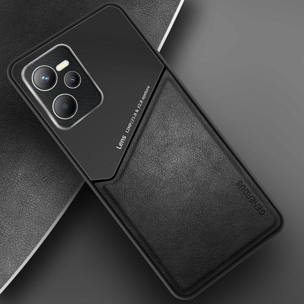 Комбинированный чехол Generous Realme C35 Black (29921-2B)