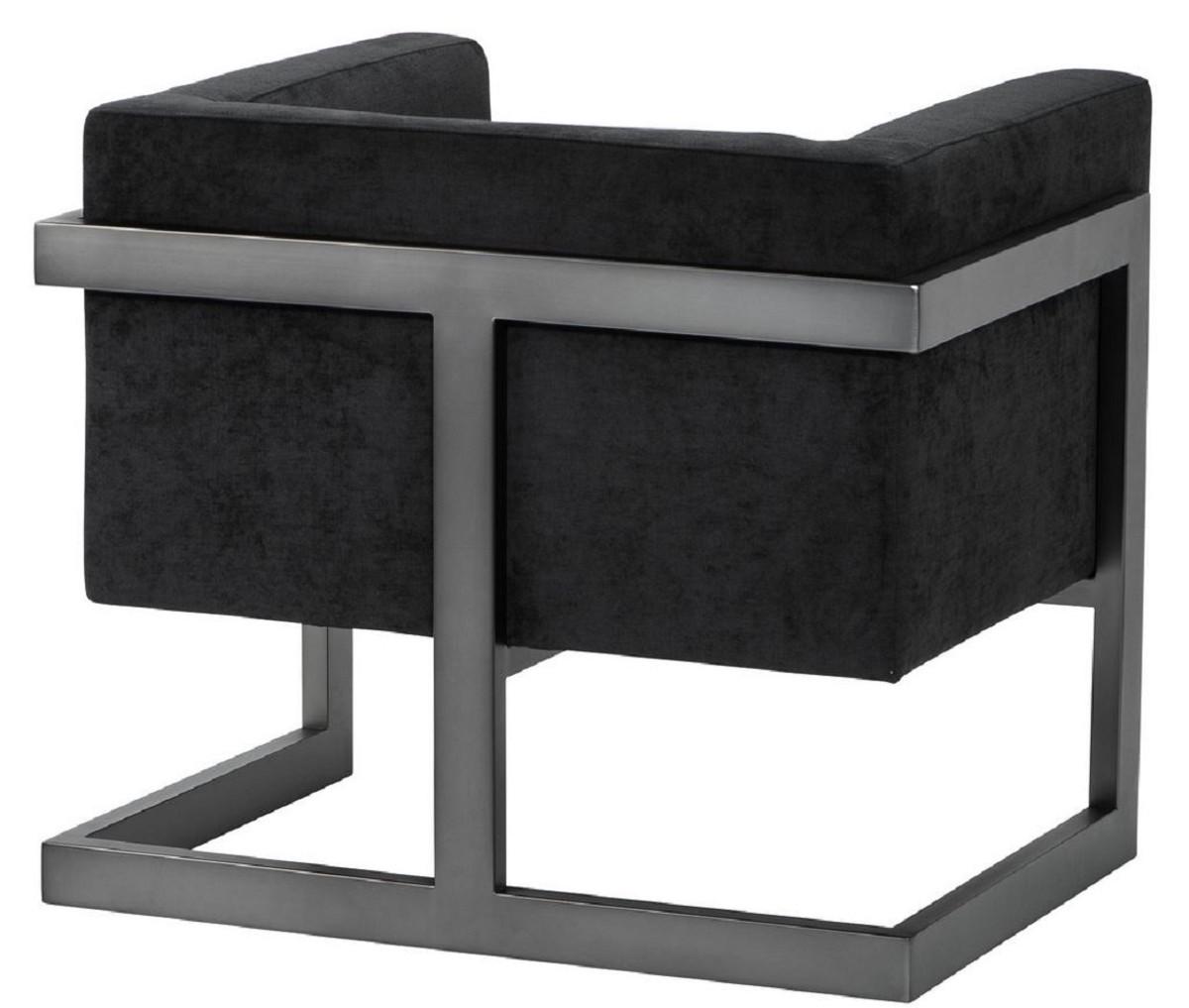 Крісло м'яке JecksonLoft Блек на металевому каркасі 0177) - фото 3