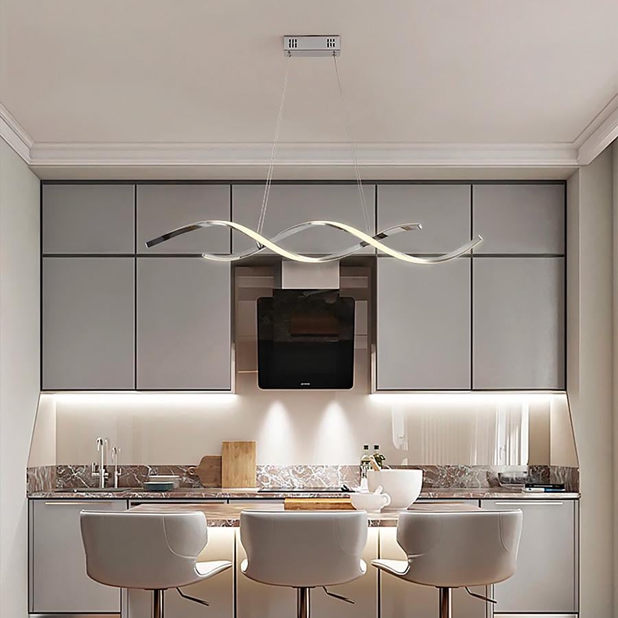 Люстра подвесная LightHouse LNF-17432 CH Led 47W 100 см Хром