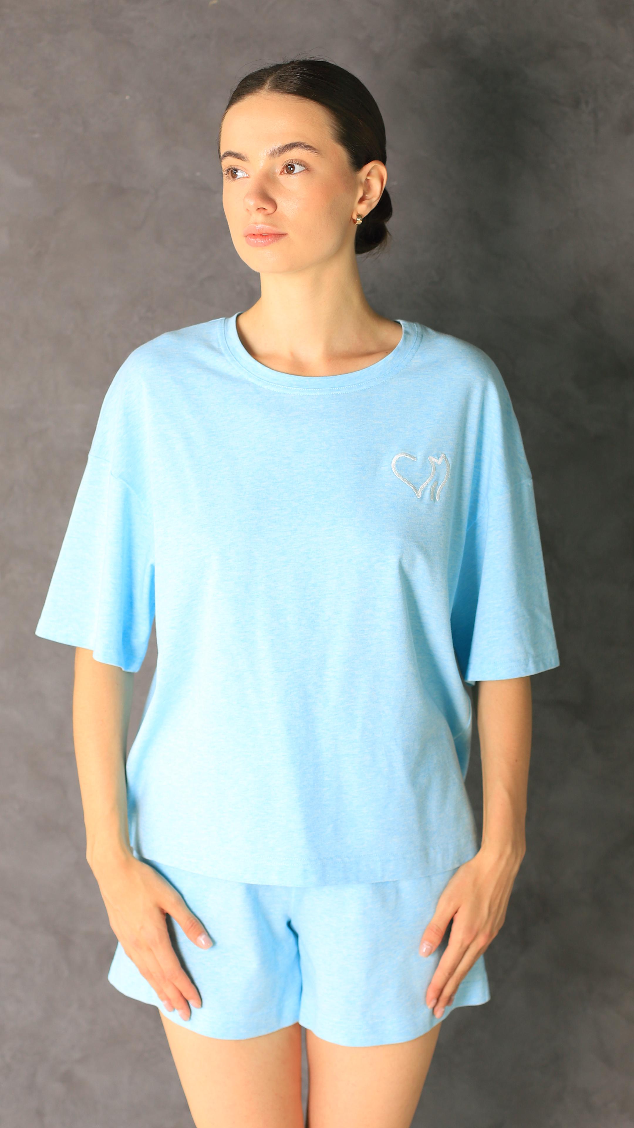 Пижама женская ellen Kate 2970/34/01 XL голубая