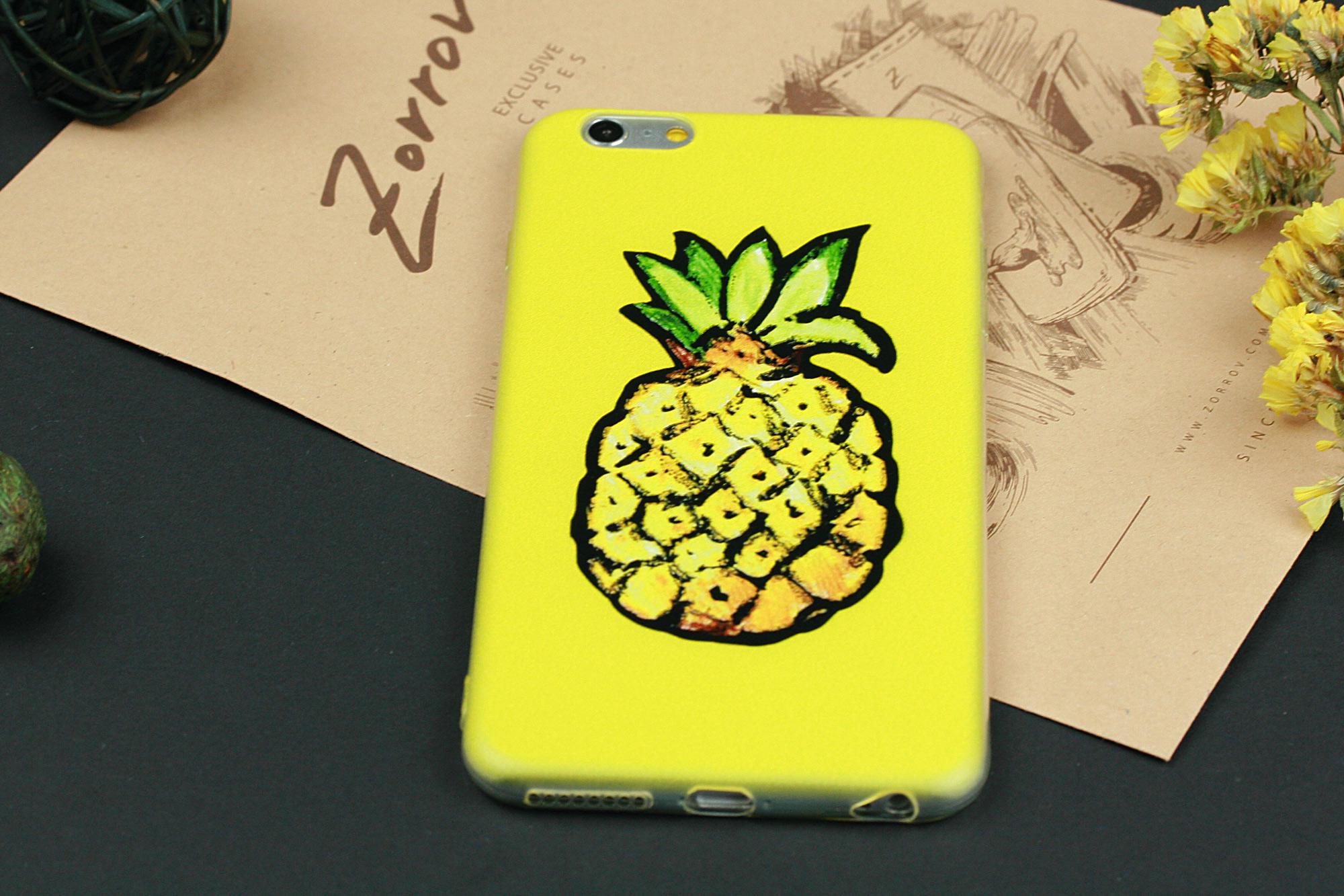 Силиконовый чехол Zorrov для Apple iPhone XR - Sunny  pineapple (11170040086051883) - фото 5