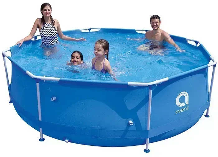 Басейн каркасний круглий Avenli 305х76 см на 4383 л Синій (PМ17798)