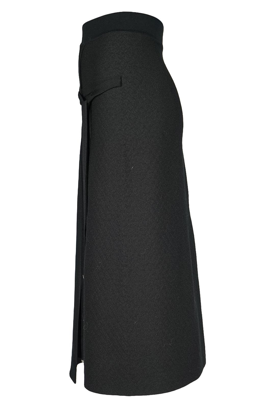 Юбка на запах миди Forza Viva MW-KS-1855-4 р. 46 Черный (17852327) - фото 7 Юбка на запах миди Forza Viva MW-KS-1855-4 р. 46 Черный (17852327) - фото 7