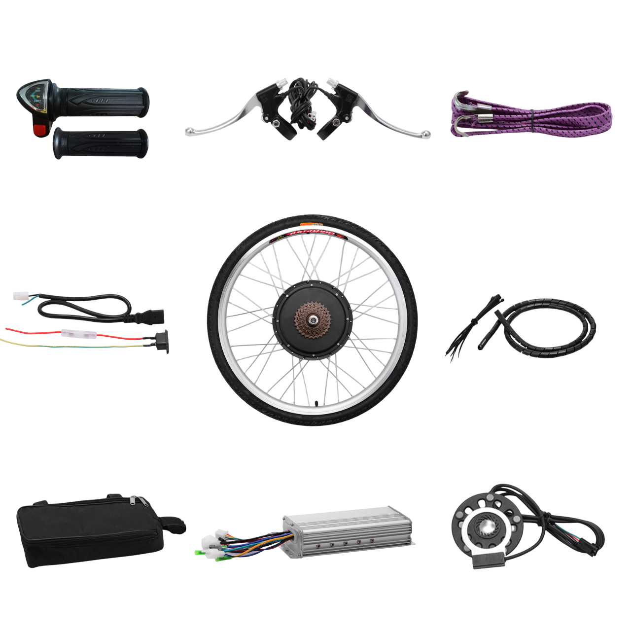 Комплект для електровелосипеда RiceToo LCD8S мотор-колесо 36V 250W 26" (25768043)