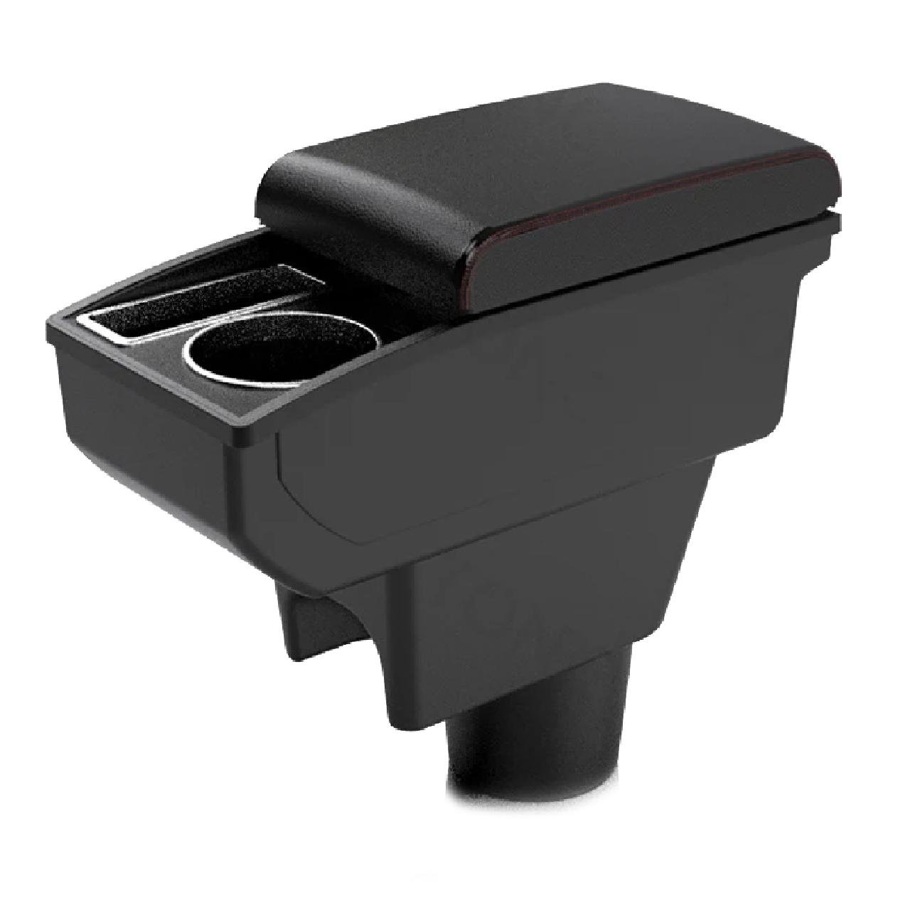 Подлокотник для Renault Duster 2010-2017 кожзам Черный (26654077)