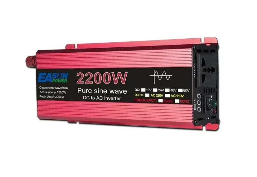 Інвертор автомобільний 12V 2200W