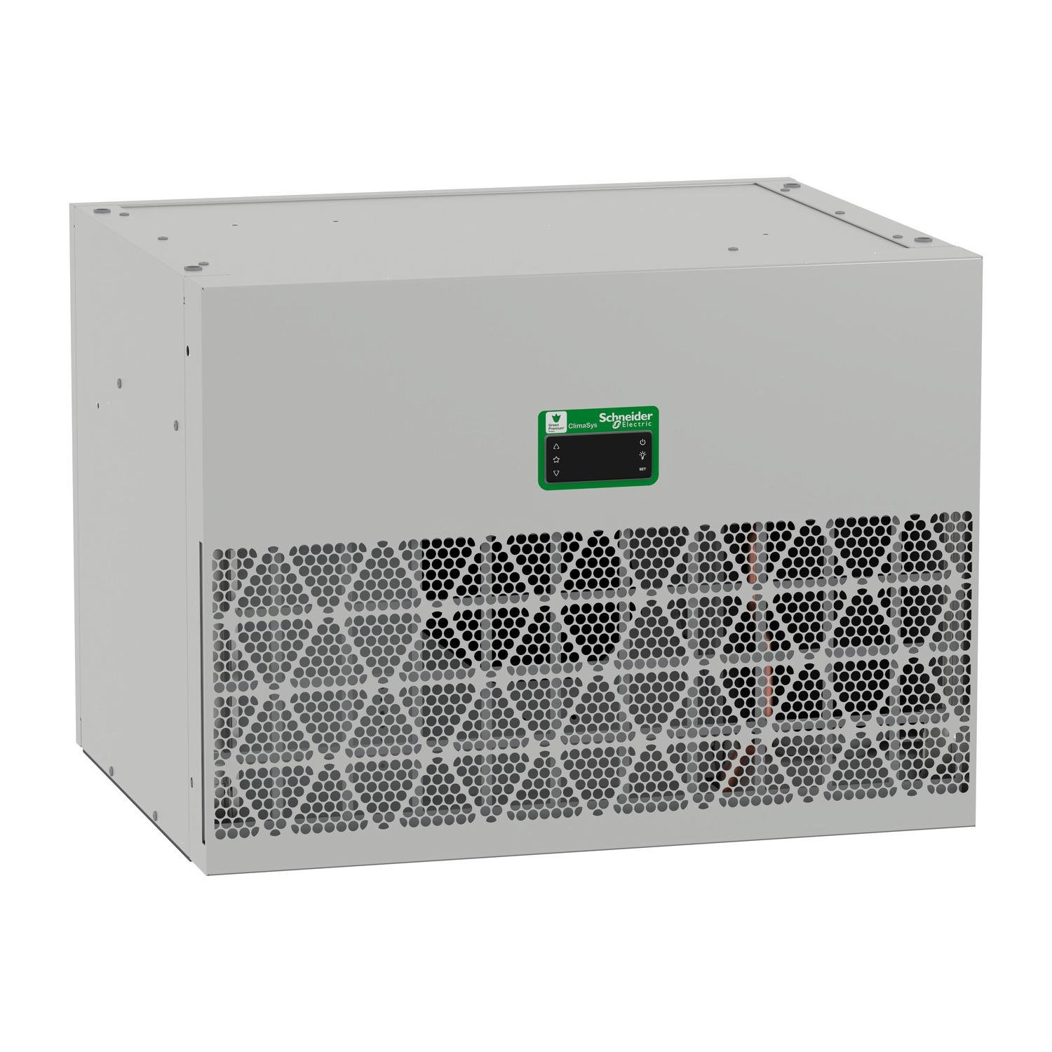Система охлаждения Schneider Electric ClimaSys CU 2100 кВт 400 В крышу шкафа сталь IP54 для шкафа Spacial (NSYCU2K3P4RDG)