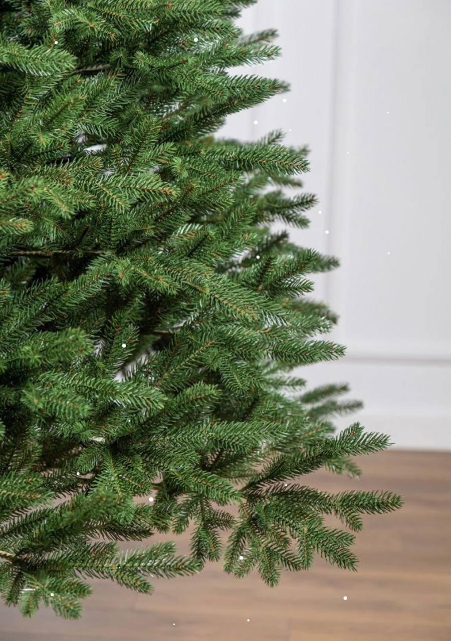 Штучна ялинка лита Альпійська з металевою підставкою 1,50 м Зелений (NYT15138) - фото 4