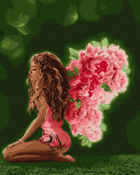 Картина по номерам Цветочные крылья