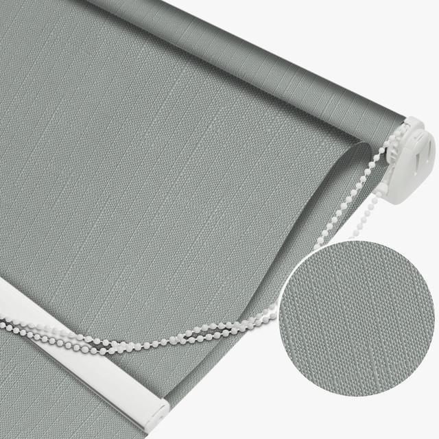 Ролета тканинна NewTex Льон LUX 50х165 см Сірий (7436) - фото 2 Ролета тканинна NewTex Льон LUX 50х165 см Сірий (7436) - фото 2