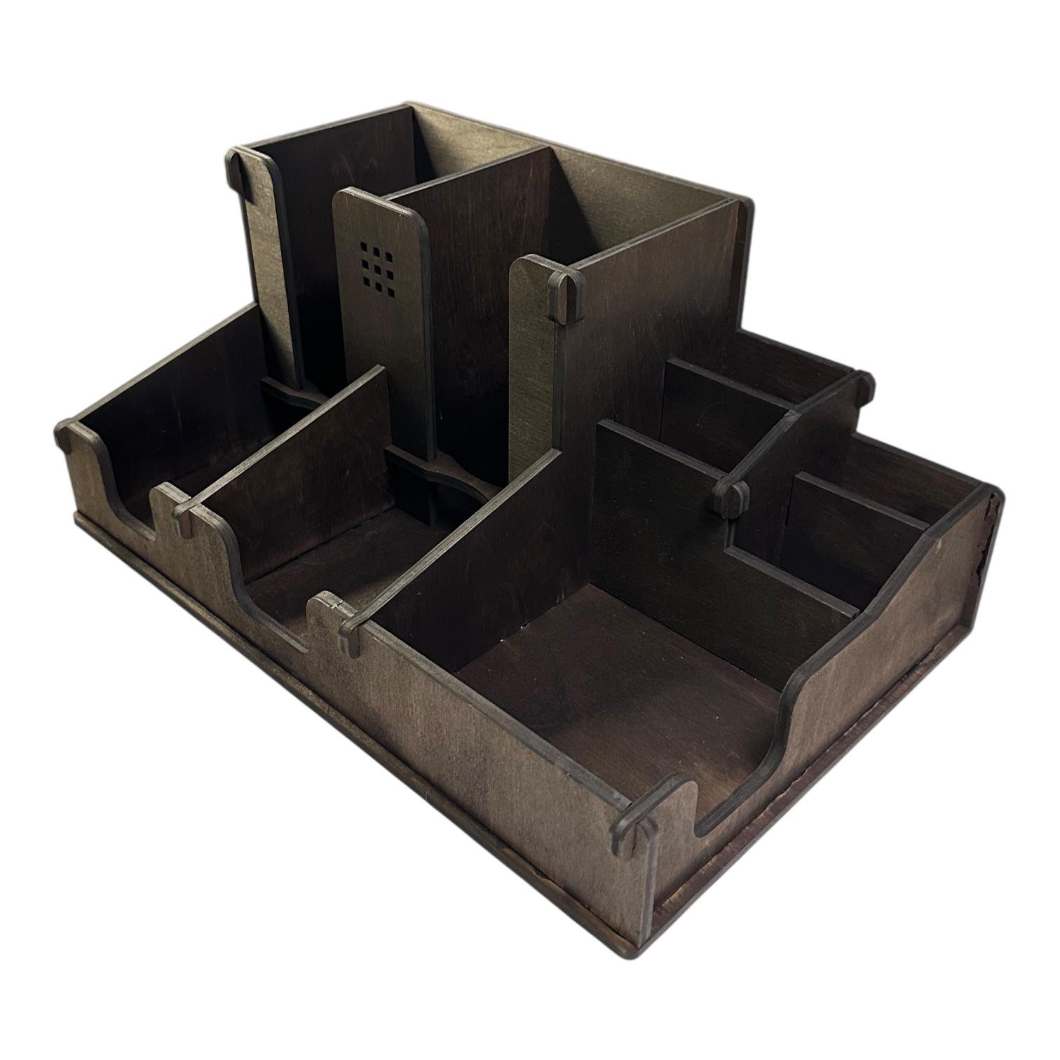 Органайзер кавовий дерев’яний Barista Maxi 2X Палісандр (WN-003) - фото 7