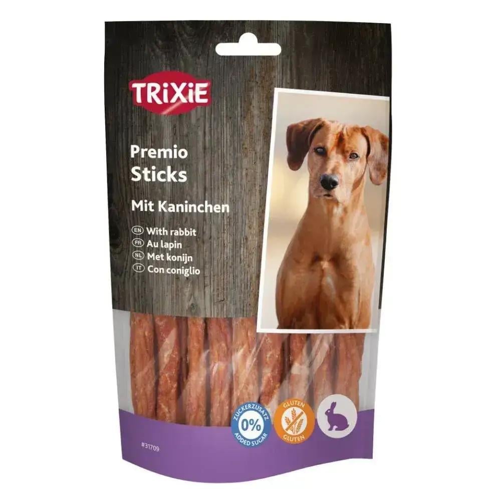 Лакомство для собак Trixie Premio Rabbit Sticks из кролика мясные палочки из крольчатины для дрессировки и поощряет 100 г (31709)