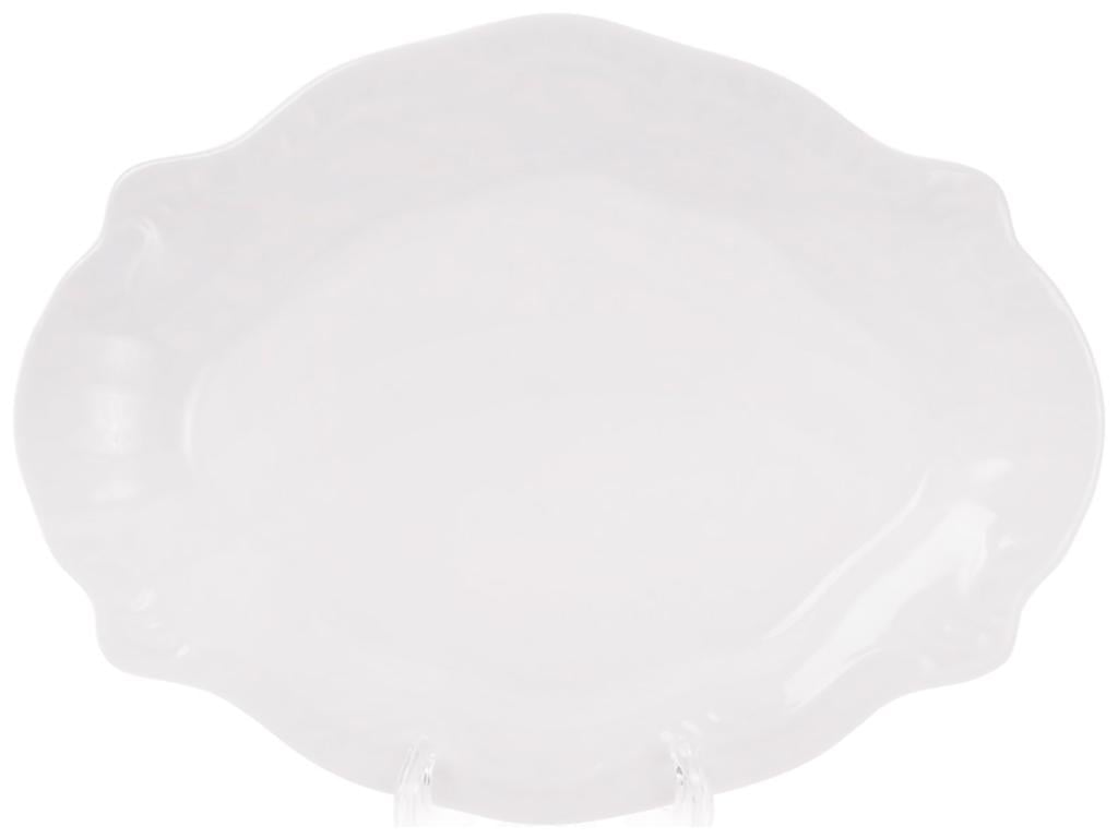 Блюдо порцелянове сервірувальне овальне 18 см Білий (BDI-988-172) Блюдо порцелянове сервірувальне овальне 18 см Білий (BDI-988-172)