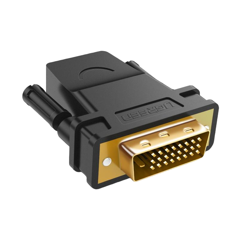 Переходник UGREEN DVI to HDMI Черный (20124)