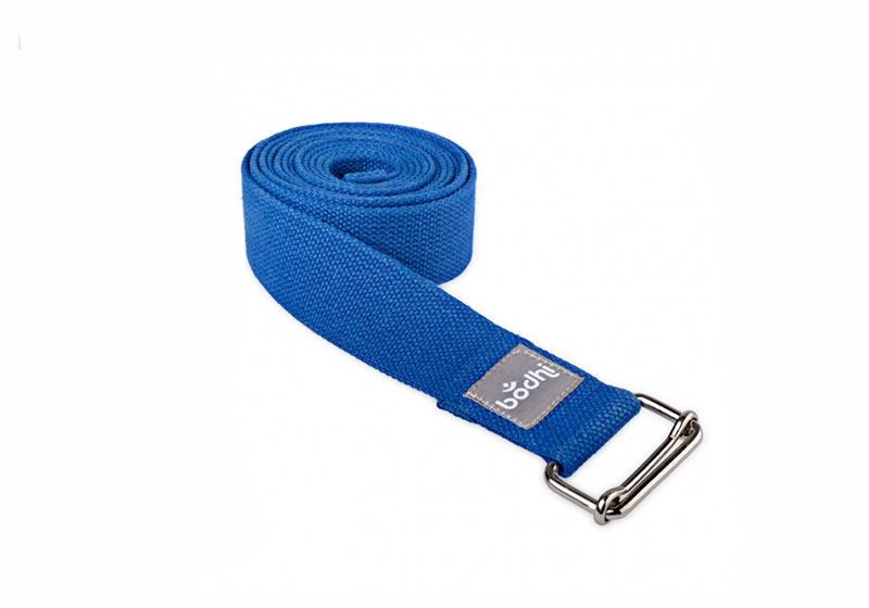 Ремень для йоги Bodhi Asana Belt 250x3,8 см Синий (1392)