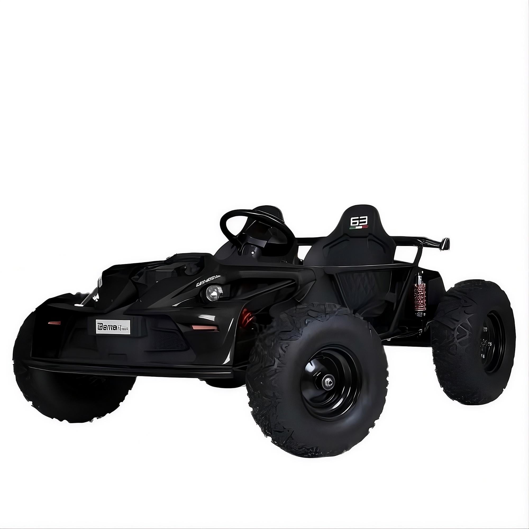 Детский электробаги M 5797A-2 48V 800W/аккумулятор 48V/надувные колеса/MP3/USB/Bluetooth/FM Черный (33245420)