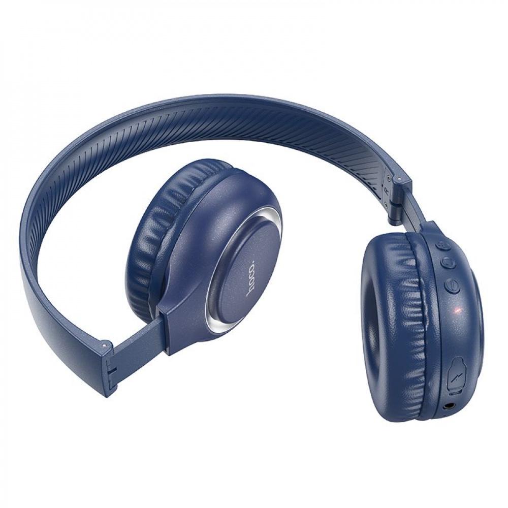 Наушники беспроводные Hoco W41 Charm Bluetooth Голубой (39190 blue) - фото 3