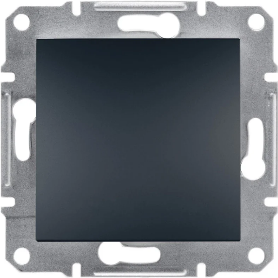 Заглушка Schneider Asfora Антрацит (27675665)