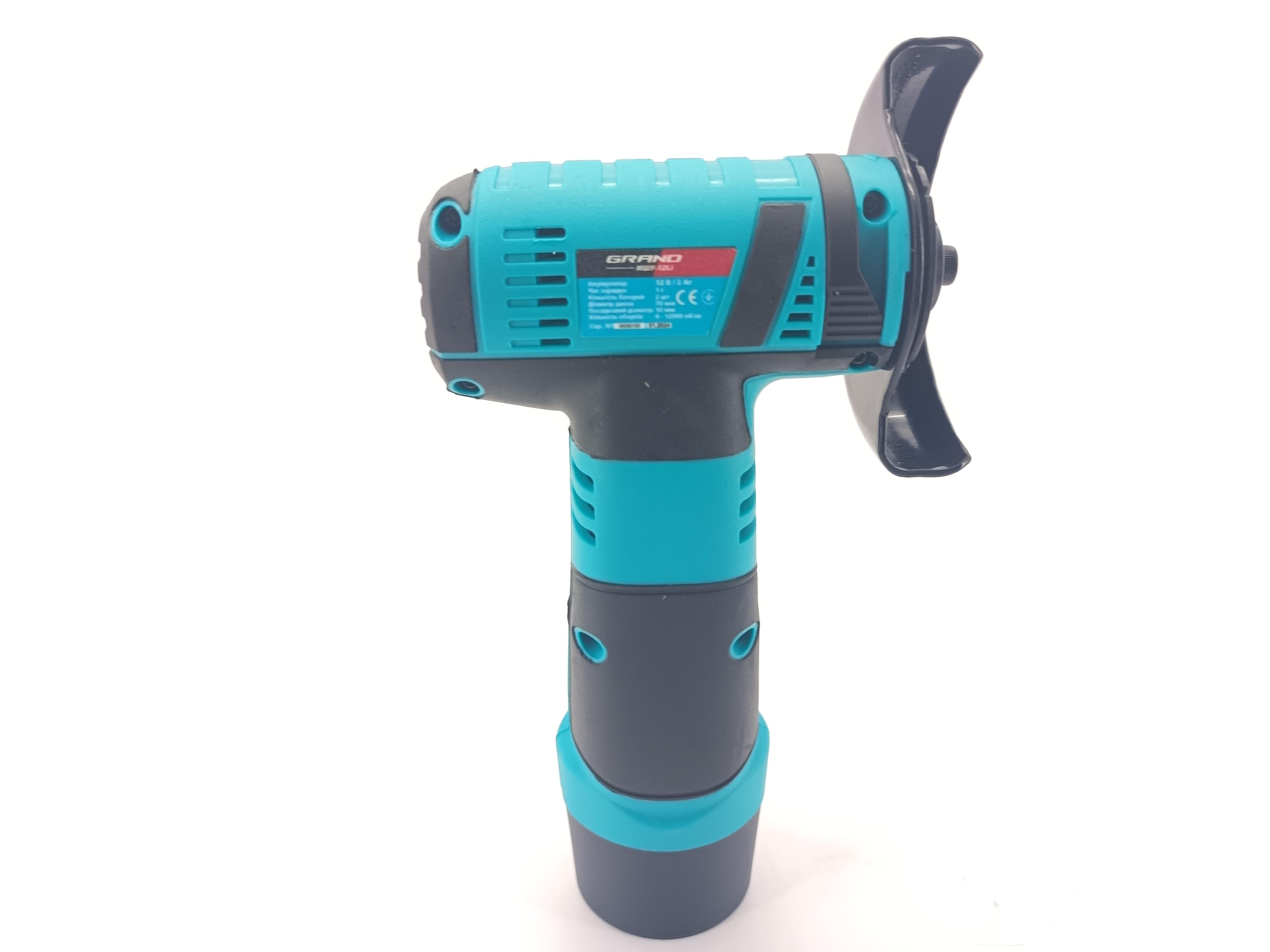 Болгарка mini аккумуляторная Grand МШУ-12Li 75 мм 2000 М/А Li-ion (1189) - фото 3 Болгарка mini аккумуляторная Grand МШУ-12Li 75 мм 2000 М/А Li-ion (1189) - фото 3