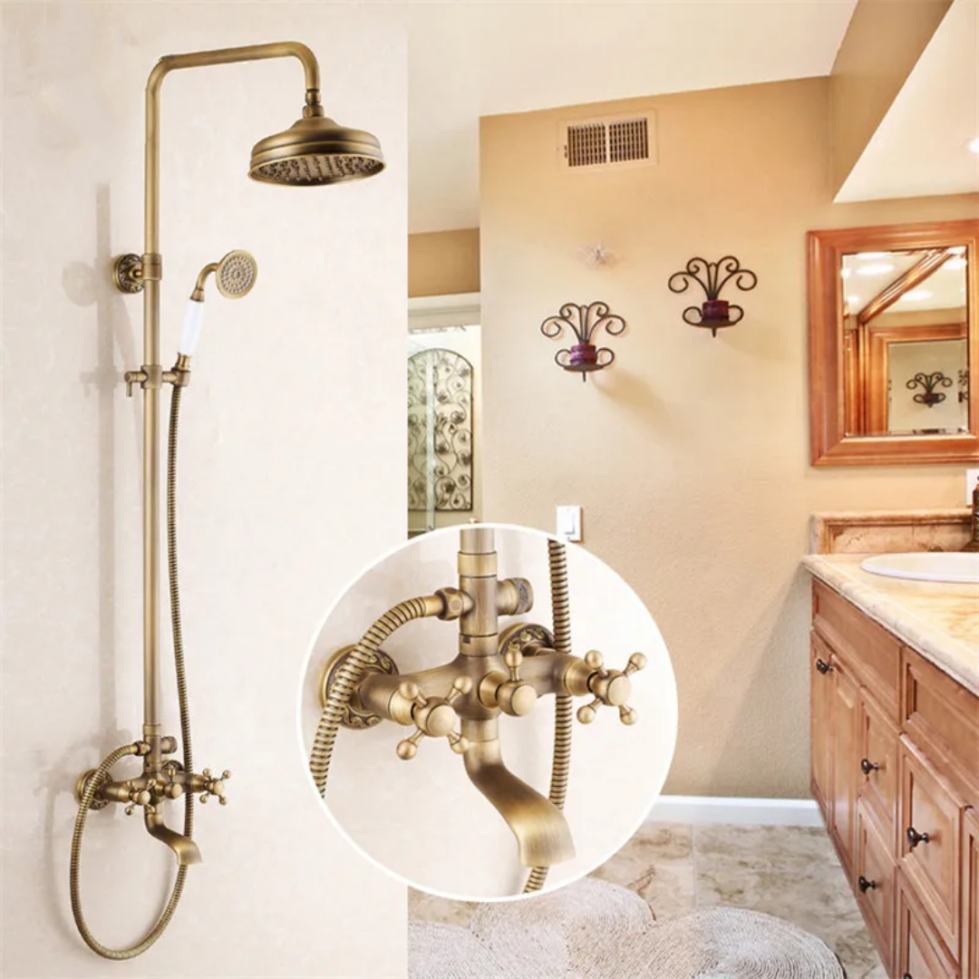 Душевая система Epelli Deco Retro Antic Tropicana Бронзовый (2491462791)