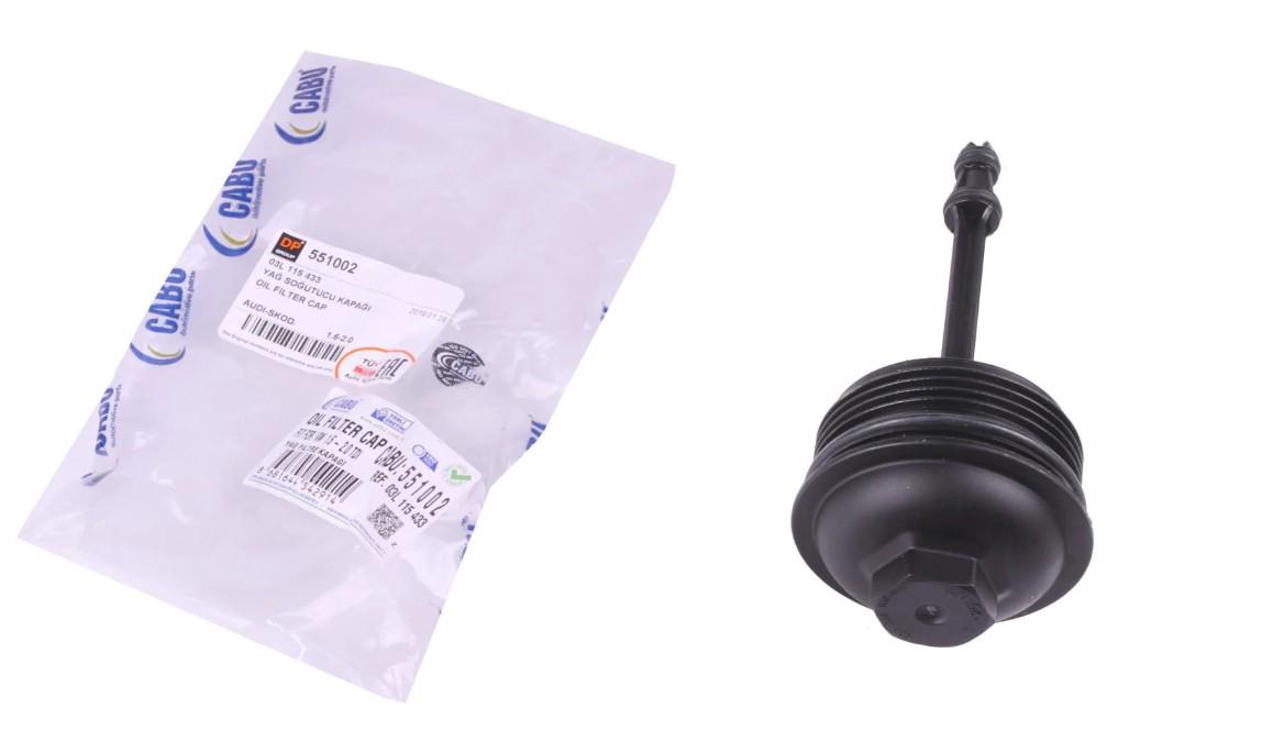 Крышка фильтра масляного DPGroup VW T5/Caddy III 1,6TDI-2,0TDI 09- (551002)