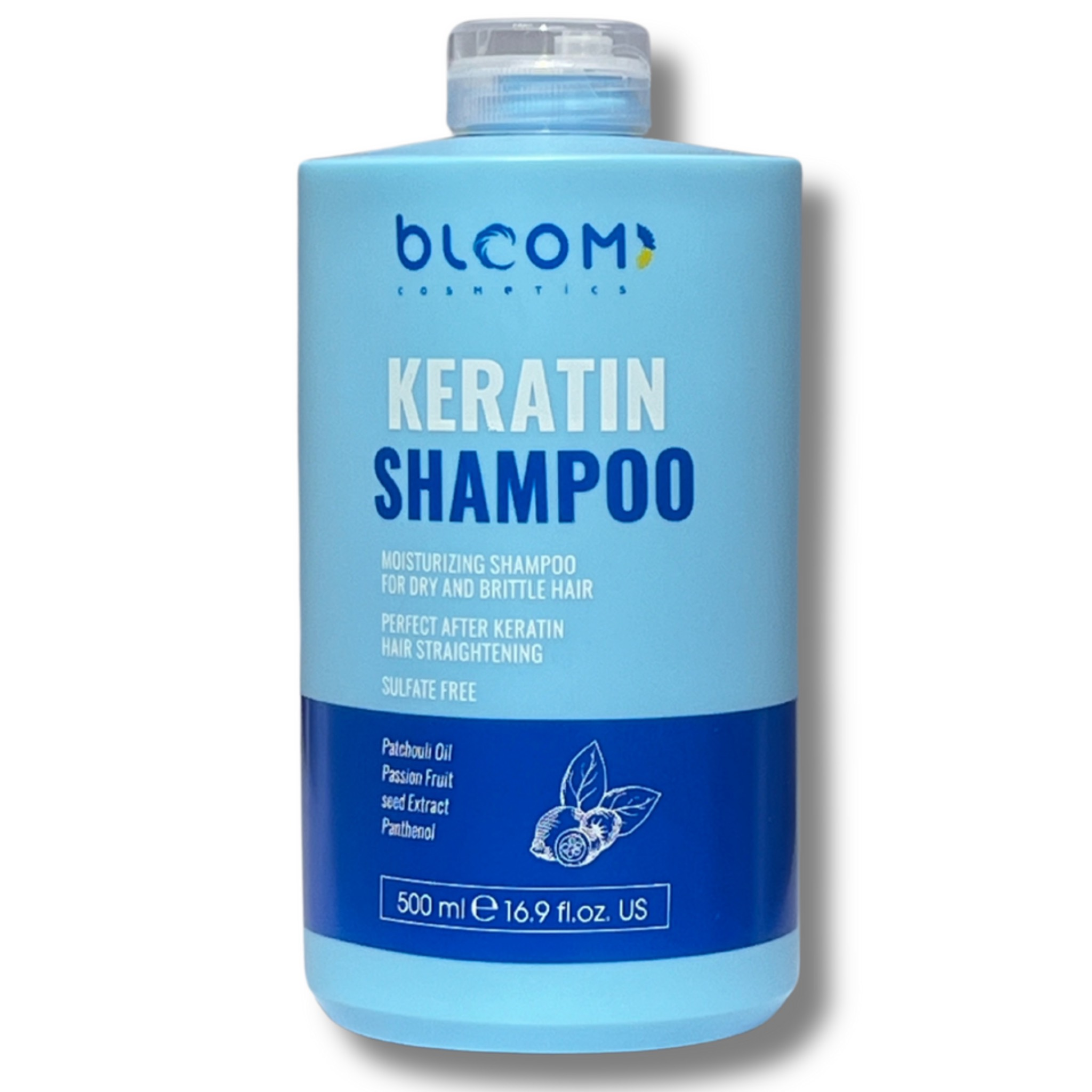 Шампунь безсульфатный Bloom Keratin Shampoo 500 мл - фото 1 Шампунь безсульфатный Bloom Keratin Shampoo 500 мл - фото 1