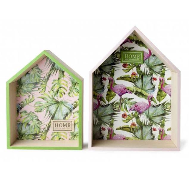 Комплект дерев'яних поличок 2 шт. (30565)