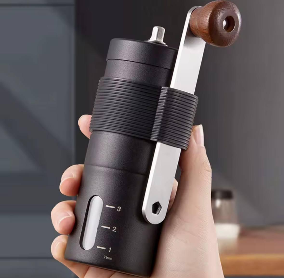 Кавомолка ручна із нержавіючої сталі Чорний (eb721f08) - фото 6