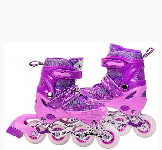 Роликовые коньки Extreme Motion L р. 38-41 Розовый