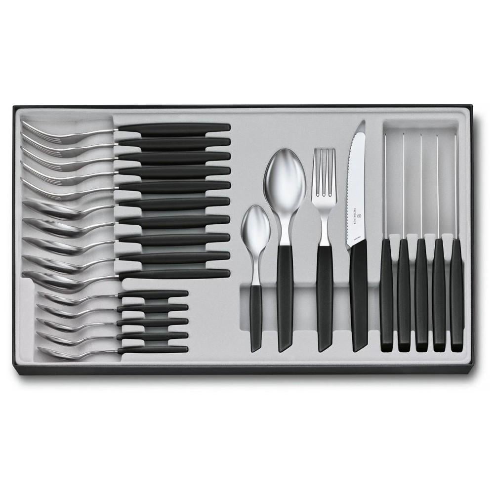 Набор столовых приборов Victorinox Swiss Modern Table Set 24 пр. (6.9093.11W.24)