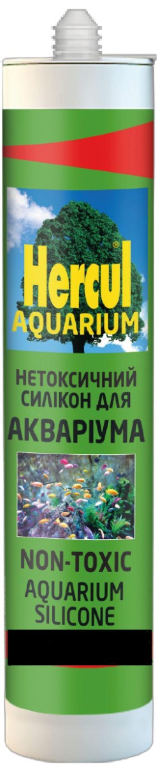 Герметик HERCUL AQUARIUM 280 мл Чорний (12500)