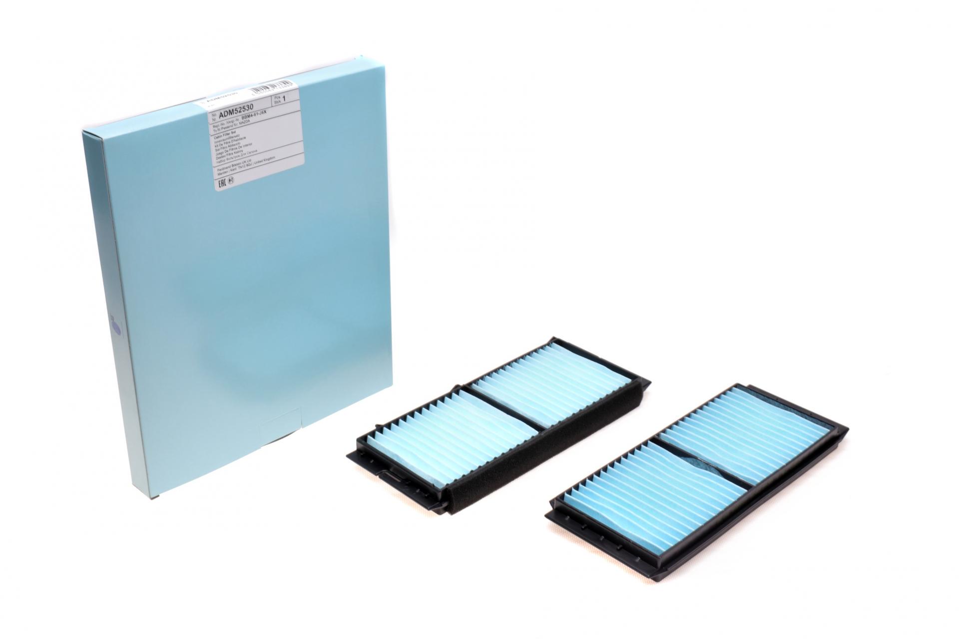 Фильтр салона BLUE PRINT для Mazda 3 2,0 16V 08-14 2 шт. (ADM52530)