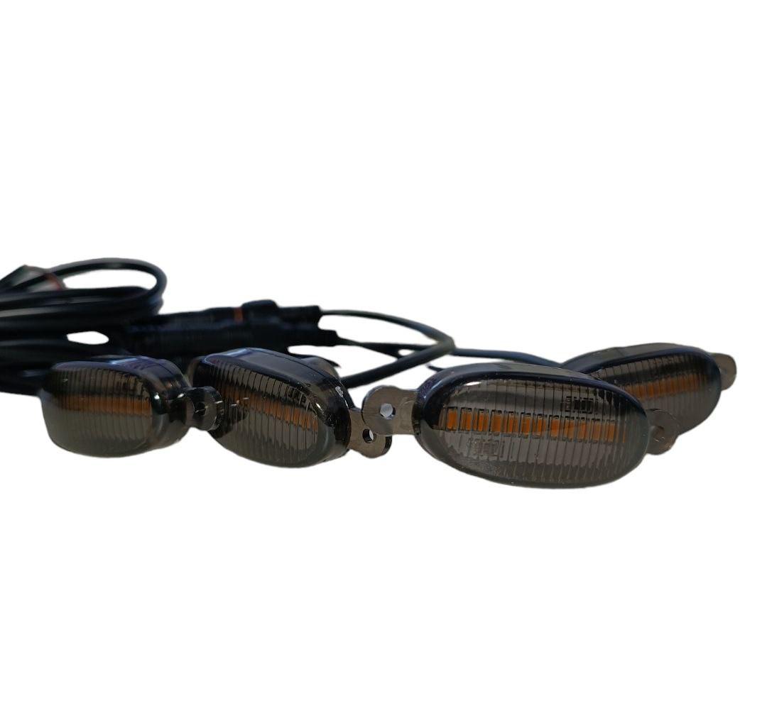 Габаритні вогні решітки радіатора 24В Білий (4628) - фото 5