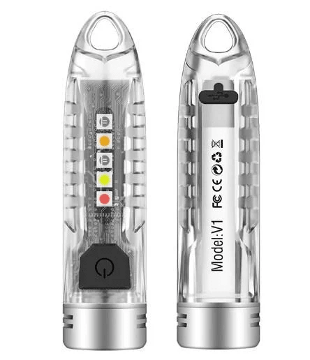 Ліхтар-брелок Boruit V1 акумуляторний світлодіодний 400lm Type C IPX6 - фото 4