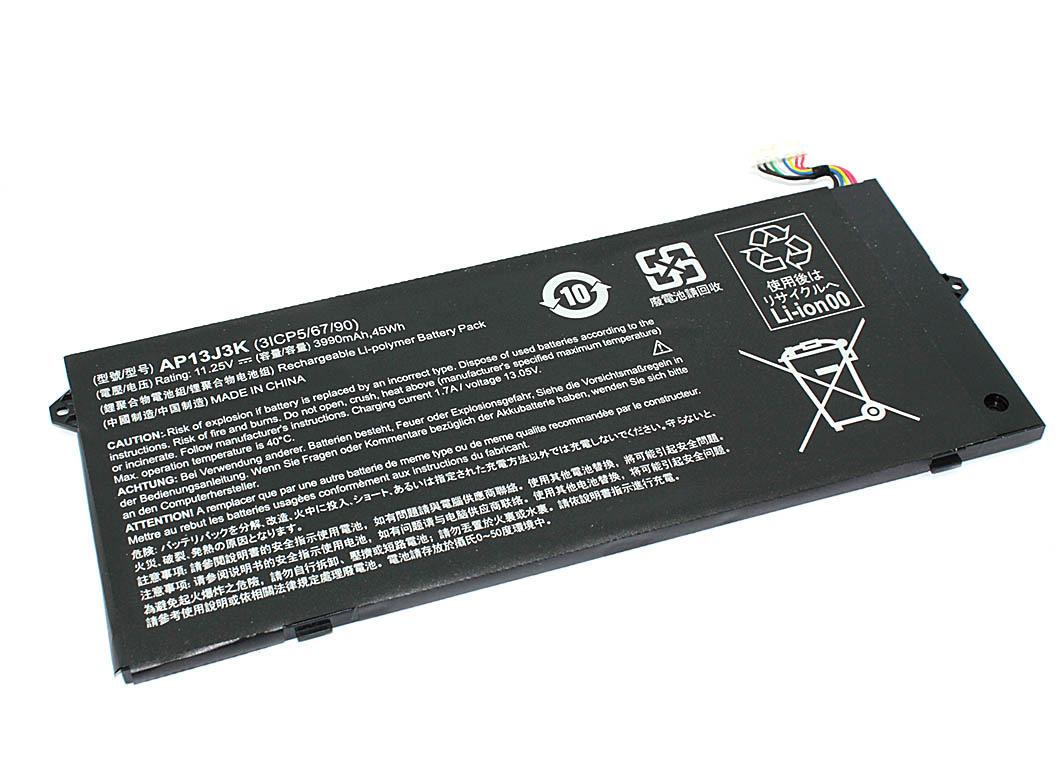 Аккумулятор для ноутбука Acer AP13J4K Chromebook 11 C732 11.25V 3920 mAh (080791)