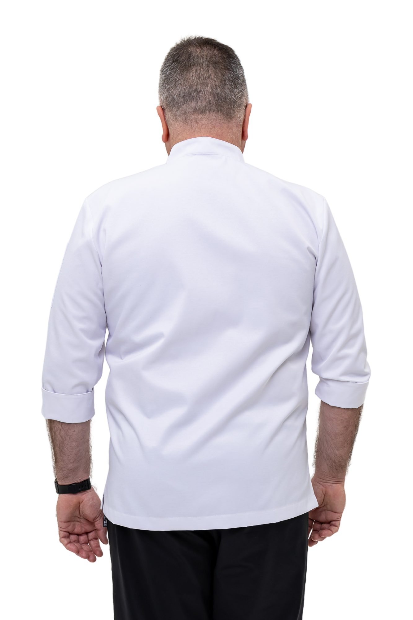 Китель поварской мужской водооталкивающий, рукав 3/4 Сантим LuxForm р. 56 Белый (5014) - фото 3 Китель поварской мужской водооталкивающий, рукав 3/4 Сантим LuxForm р. 56 Белый (5014) - фото 3