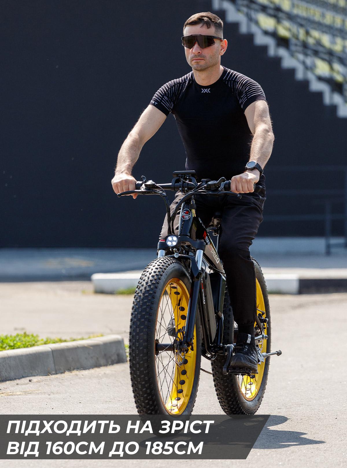 ᐉ Электровелосипед Fatbike 8818 New Speed 1000 W 48 V 12,5 Ah с ...