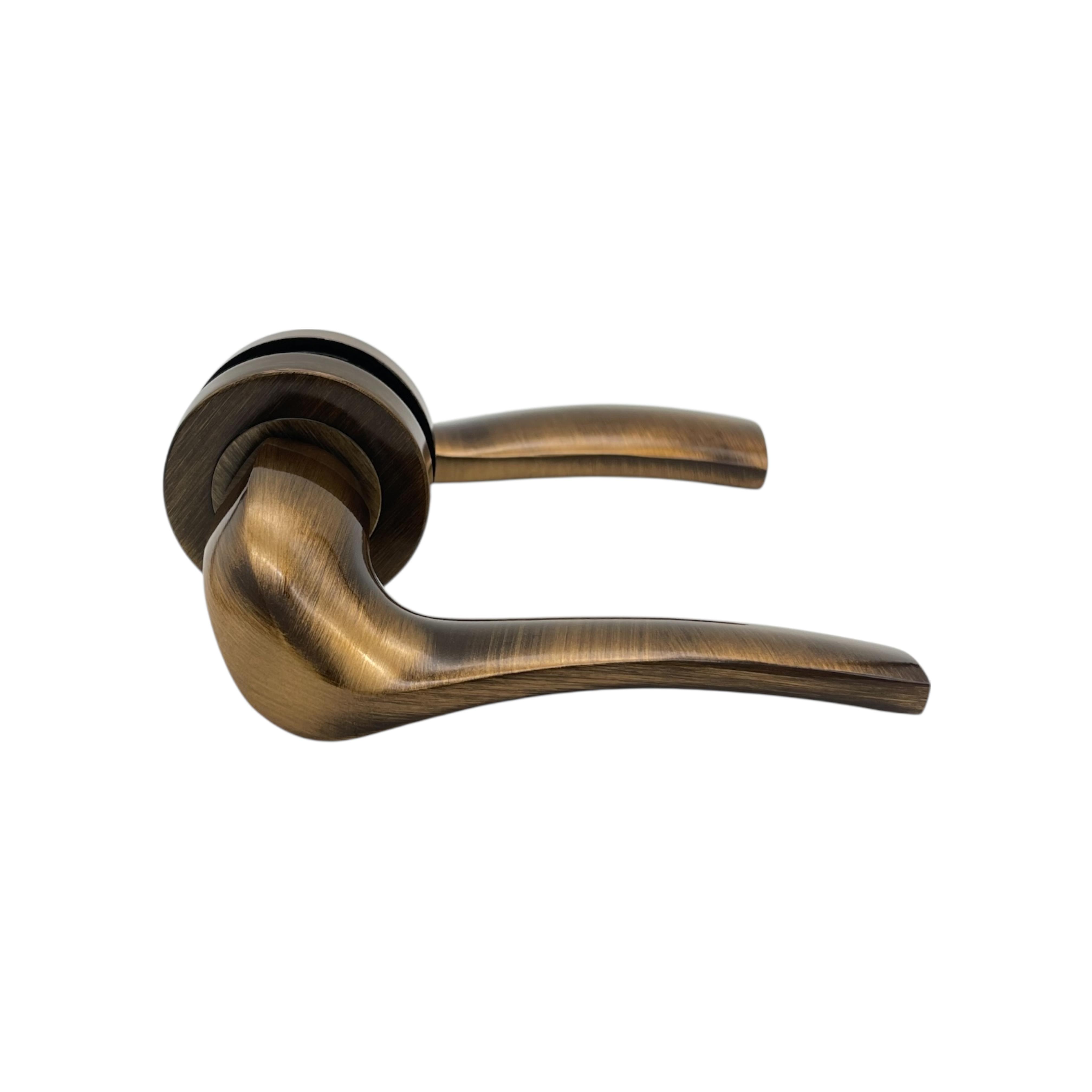 Ручка дверная на розетках Ozcanlar ONIX MAT/OKSID Rozet