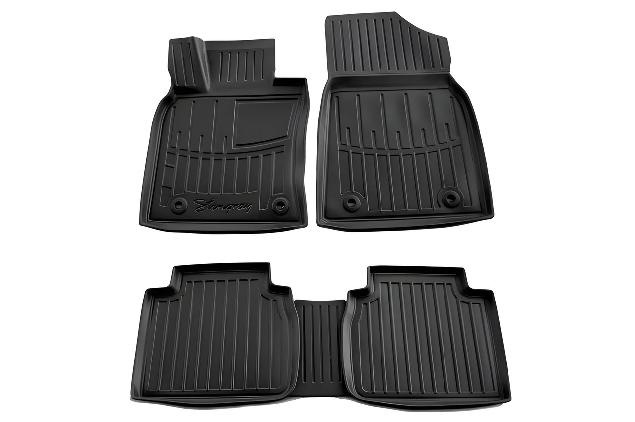 Автоковрики 3D Stingray Kia Sportage JE 2004-2010 4 шт. Черный (1896779407)