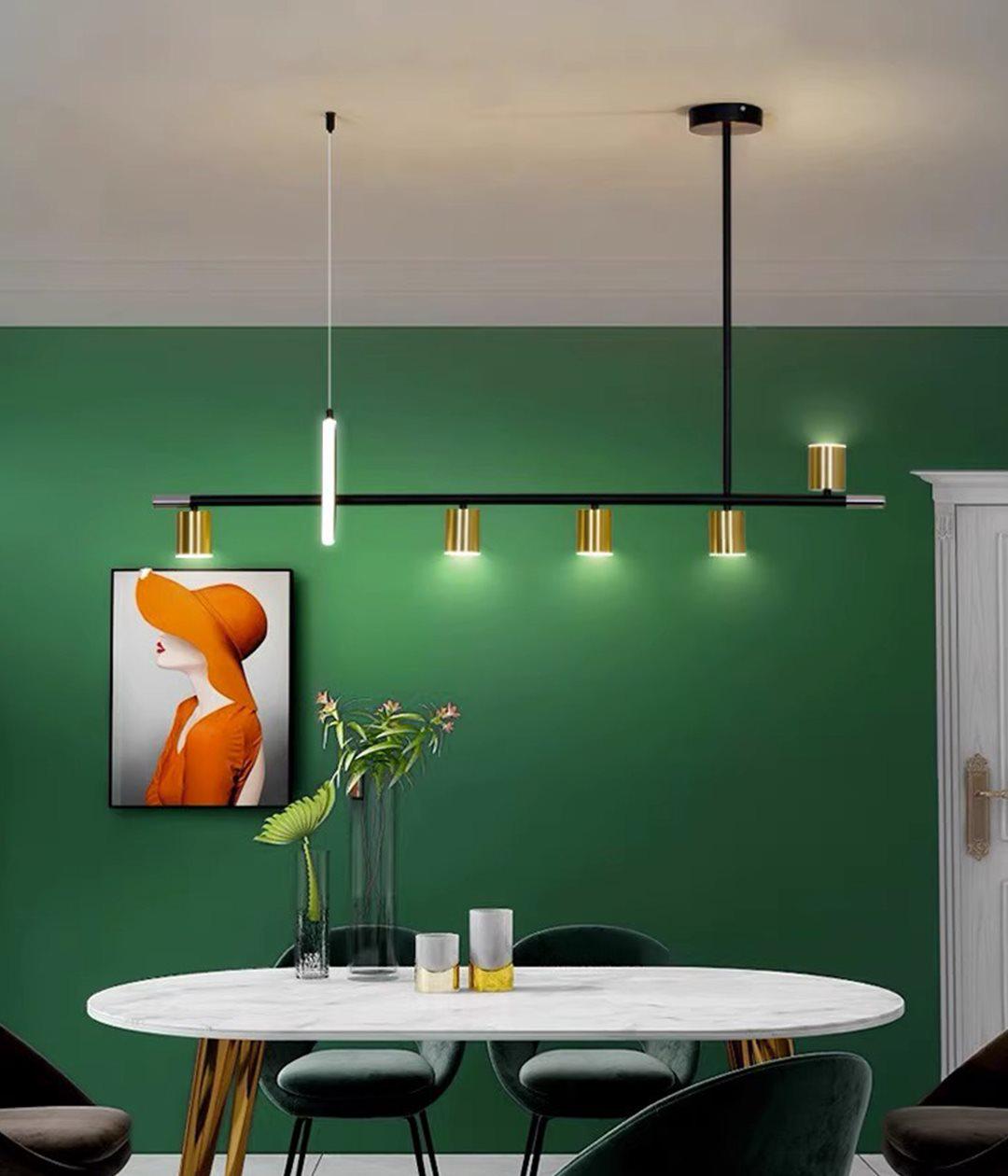 Люстра подвесная V LJ-1024 GD/BK - фото 2 Люстра подвесная V LJ-1024 GD/BK - фото 2