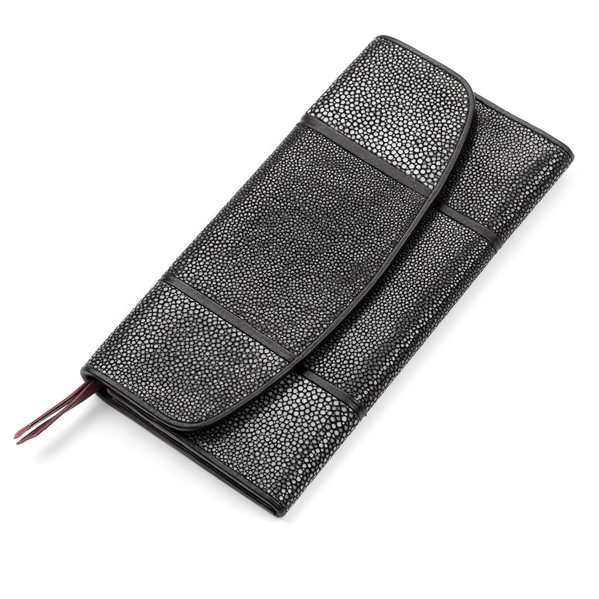 Кошелек женский Stingray leather 18113 кожа Черный