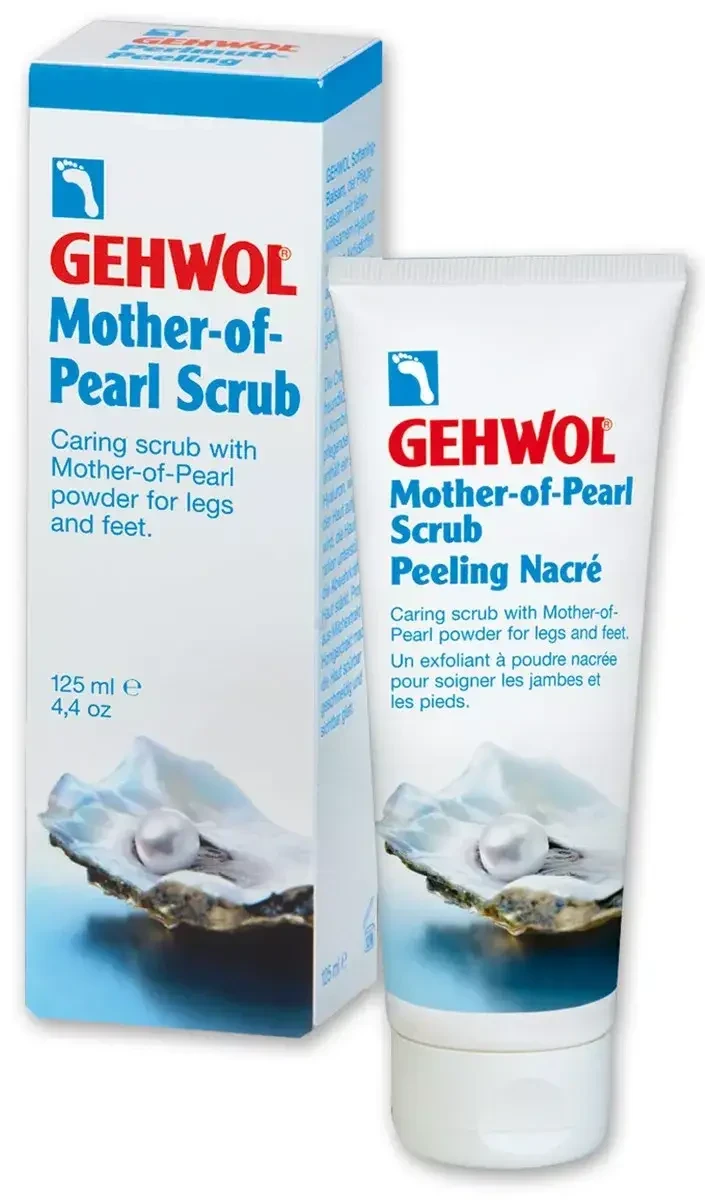 Пилинг для ног жемчужный Mother-of-Pearl scrub Gehwol 125 мл Пилинг для ног жемчужный Mother-of-Pearl scrub Gehwol 125 мл