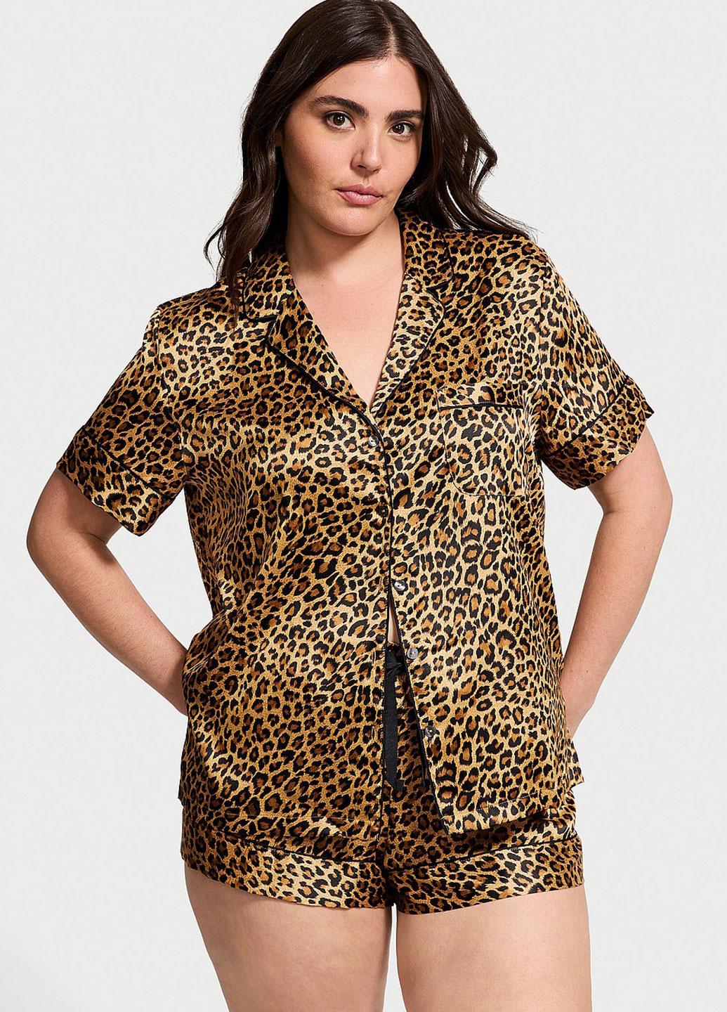 Пижама Victoria's Secret M Леопардовый (000420076SPAM) Пижама Victoria's Secret M Леопардовый (000420076SPAM)