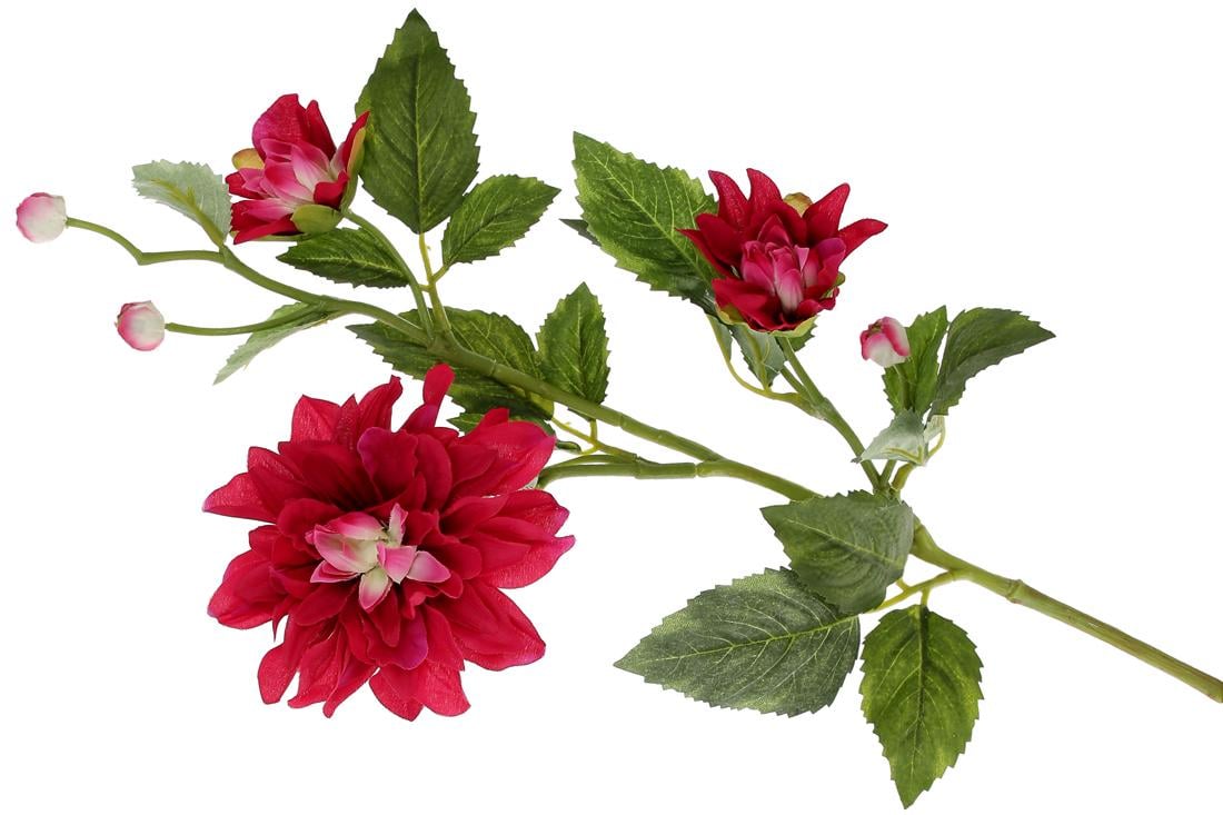Декоративная ветка BonaDi Георгинов 70 см (709-554)